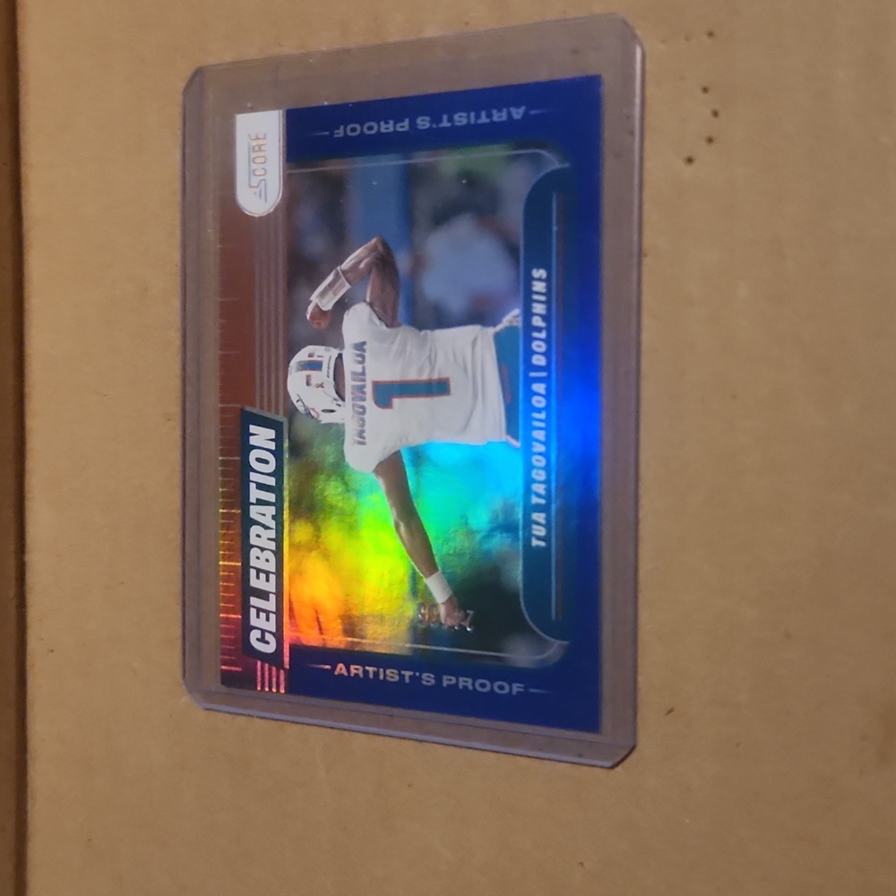 Tua Tagavialoa Blue Foil #'d 24/35